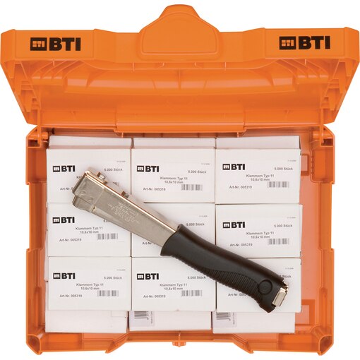 BTI Box 2 + Klammer Typ 11 + Rapid 11, BTI Box Klammer Typ 11 + Rapid 11, BTI Box 2 Klammer Typ 11 + Rapid 11, BTI Box 2 + Klammern, BTI Box 2 Klammern, BTI Box Klammern